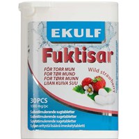 EKULF Fuktisar Wild Strawberry, 30 stk.